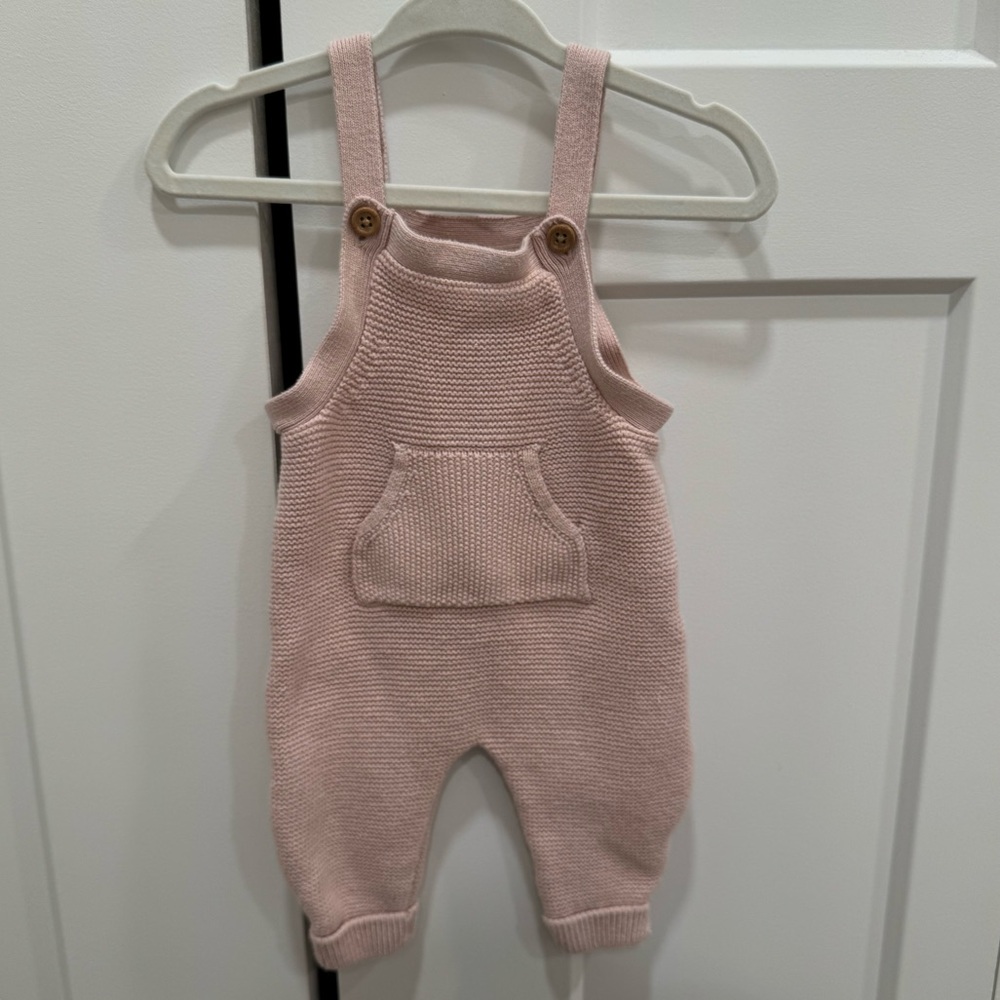 Baby Knit Overalls